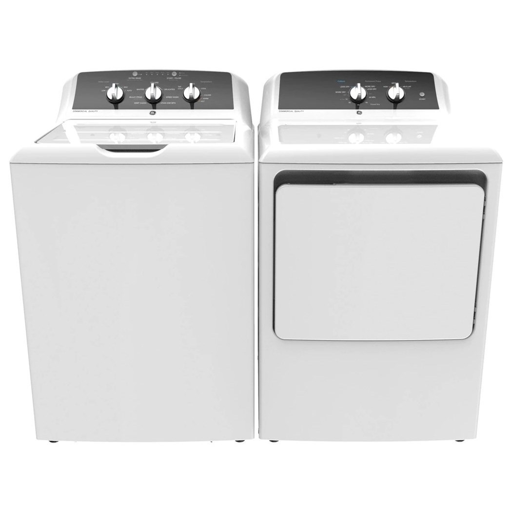 GE Appliances 746052534 6.2 cu. ft. Capacity aluminized alloy drum